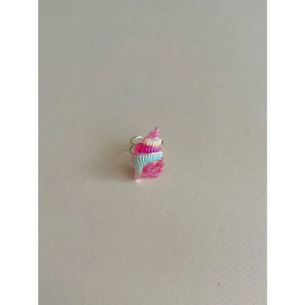 Colorful Seashell Ring #2608 - Picture 2 of 5